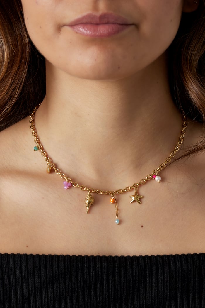 Sea breeze ketting - Goud