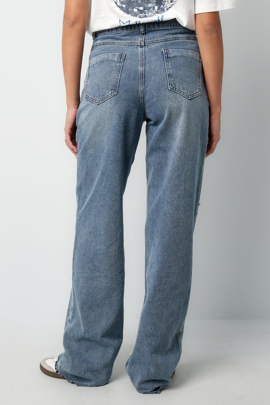 Denim jeans pearl