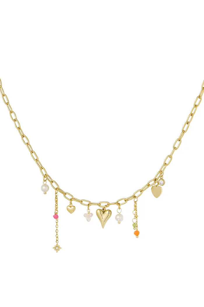Bedelketting amore color