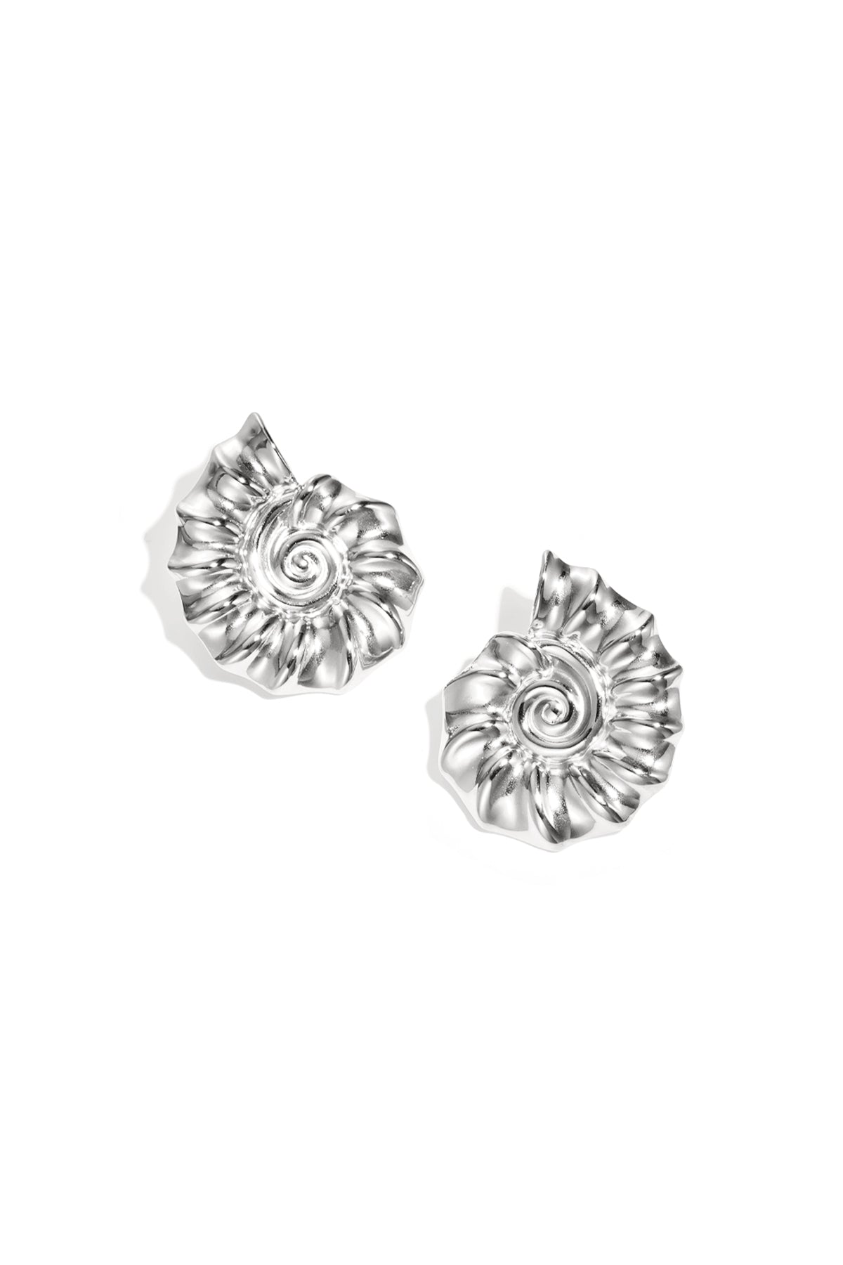 Spiraalschelp oorbellen