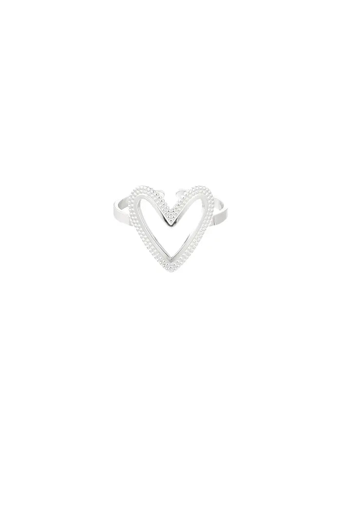 Forever love ring - zilver