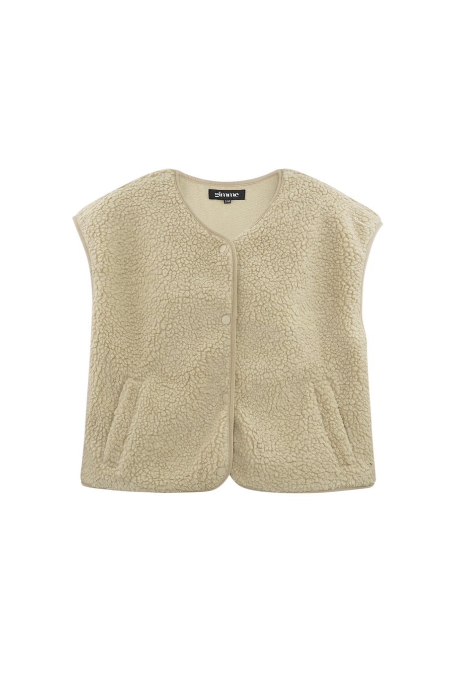 Fluffy Teddy Vest