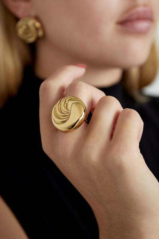 Twizzle Wave ring - One size