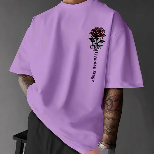 Oversized T-shirt Rose