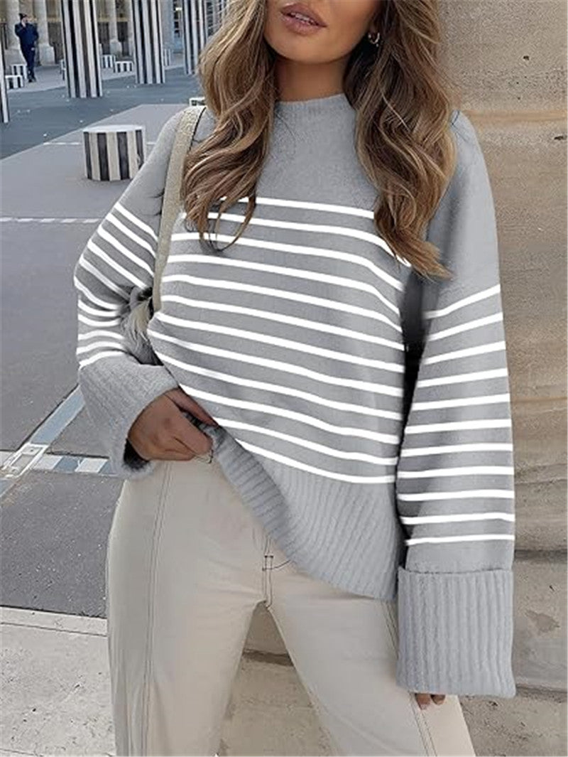 Oversized Sweater Stripes