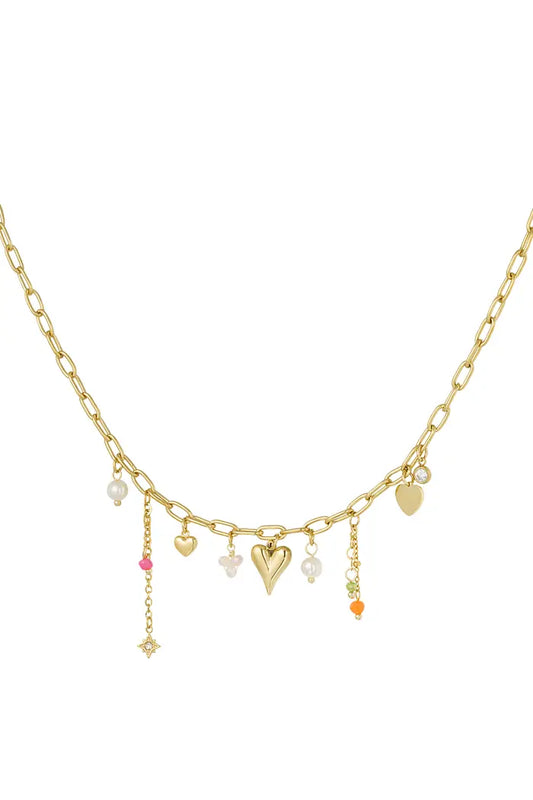 Bedelketting amore color