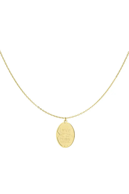 Love you to the moon and back ketting