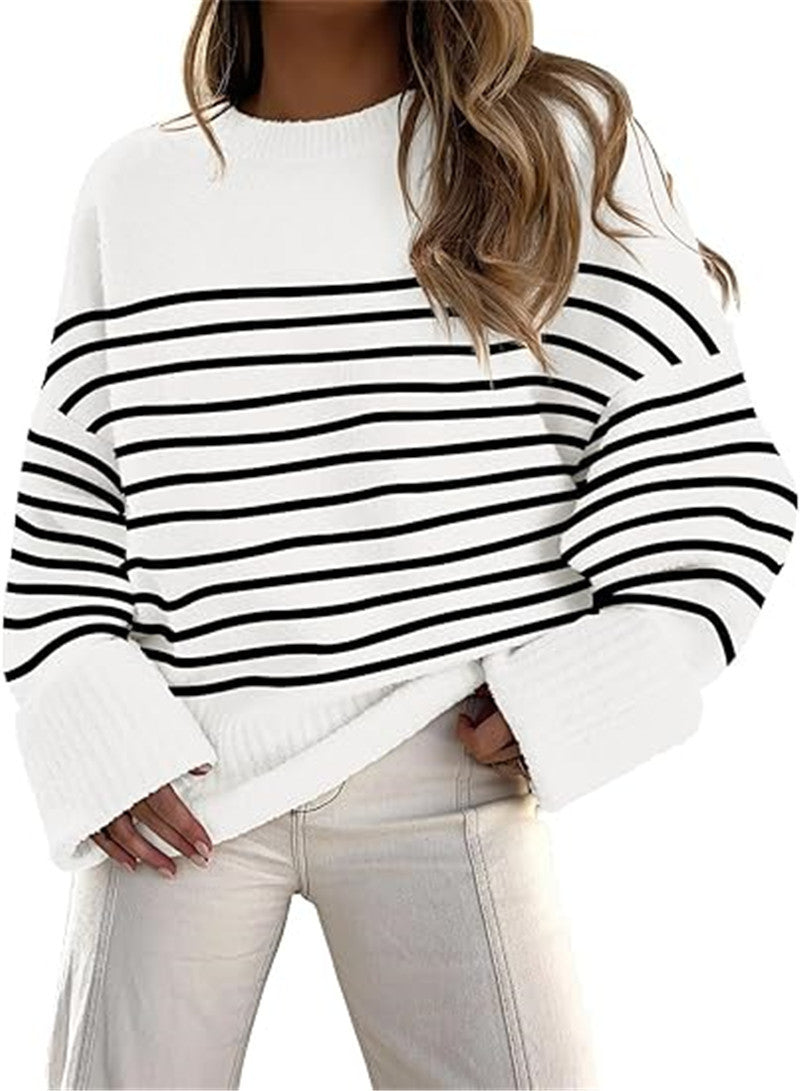 Oversized Sweater Stripes