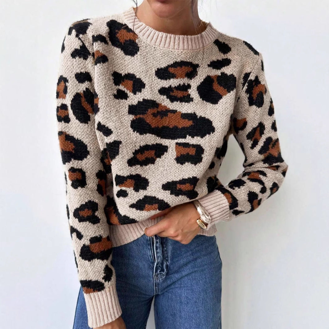Leopard Print Sweater
