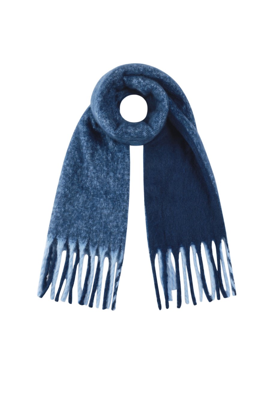 Sjaal met 2 kleuren