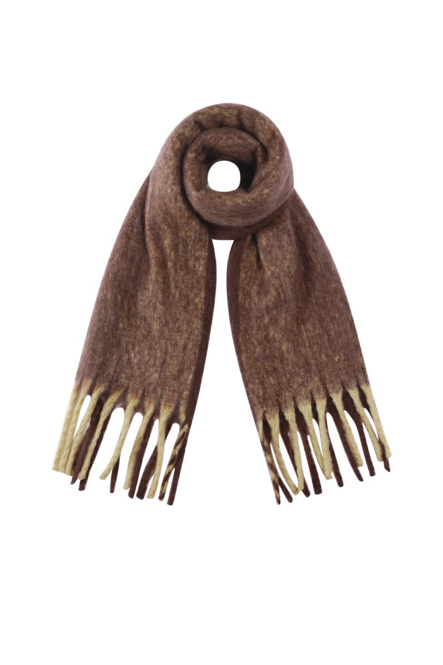 Sjaal met 2 kleuren