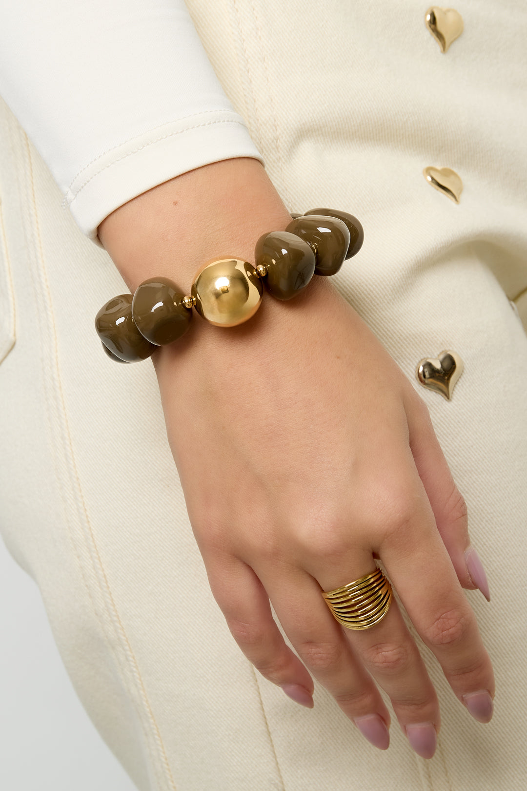 Acryl kralen armband