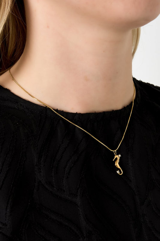 Zeepaardje ketting