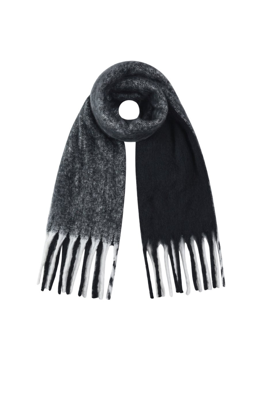 Sjaal met 2 kleuren