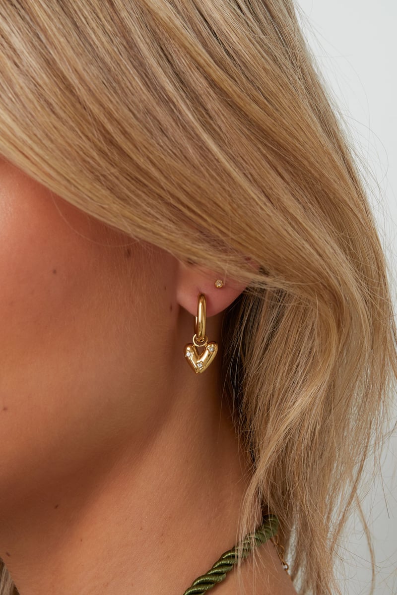 Oorbellen klein hartje