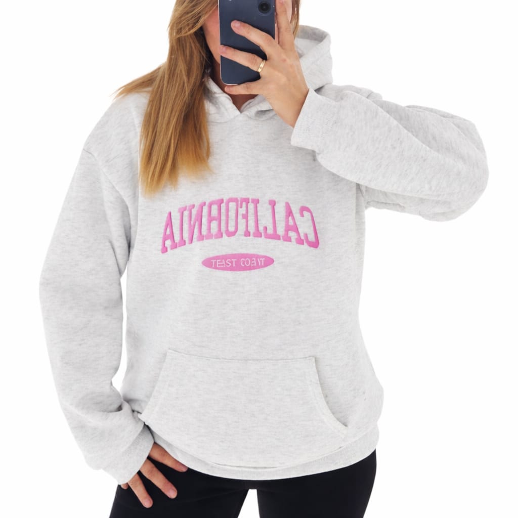 California Hoodie - Pink