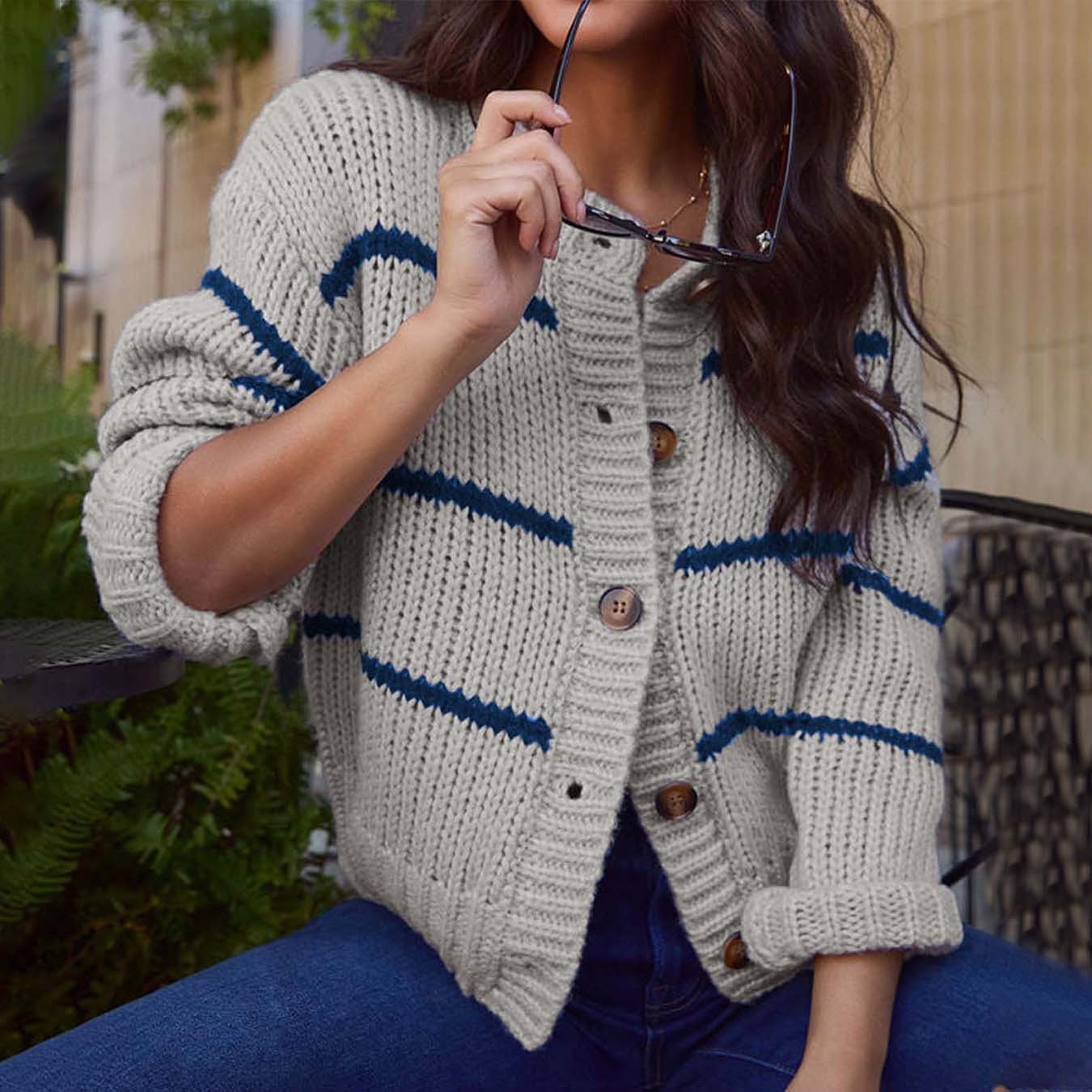 Stripes Cardigan