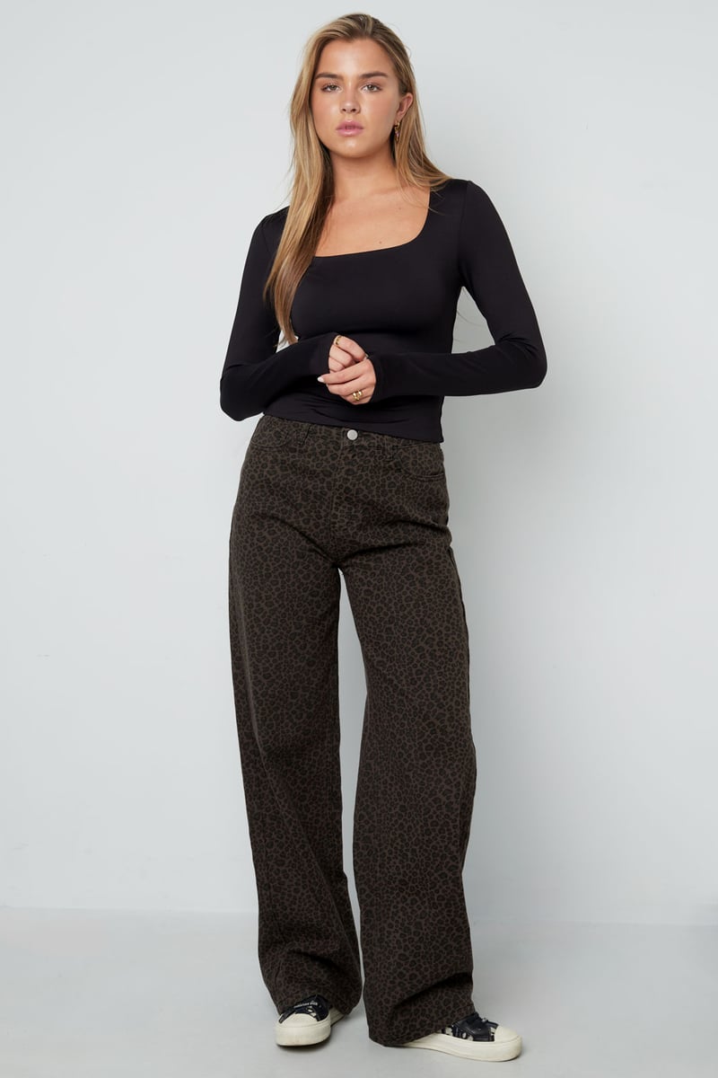 Nylon Long sleeve top