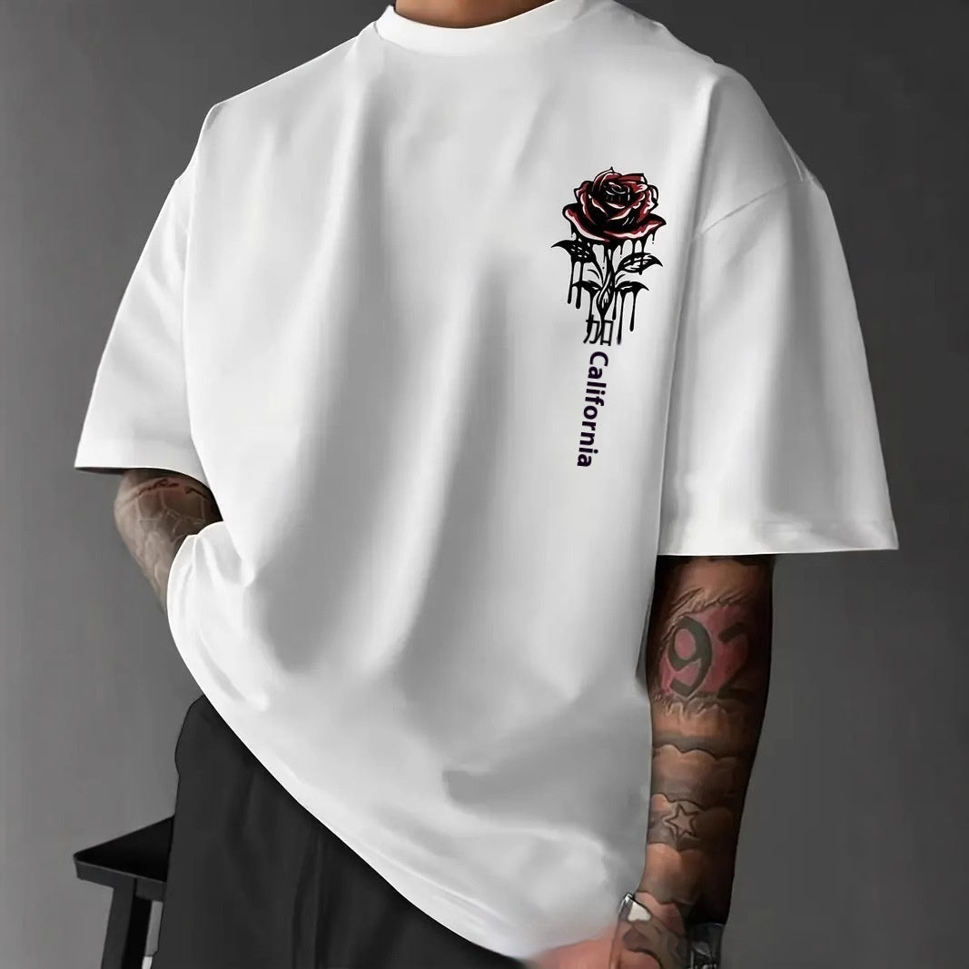 Oversized T-shirt Rose