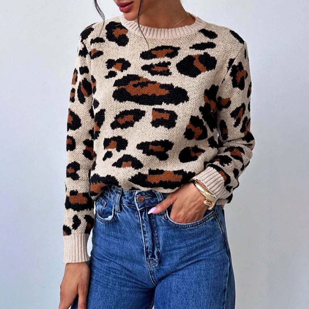 Leopard Print Sweater