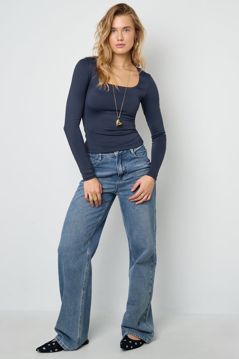 Nylon Long sleeve top