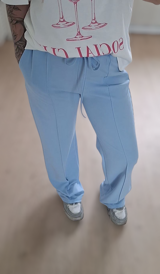 Wide leg Linda - sky blue